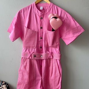 Vintage Pink Jumpsuit
